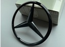 Novinka pre Mercedes Black Glossy Badge On