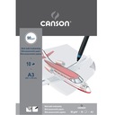 CANSON TRAFT BLOCK A3 90G 10 LIST