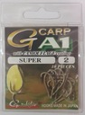 Gamakatsu A1 G-Carp Camou Sand Super háčiky č.2