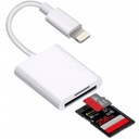 ČÍTAČKA KARIET PRE IPHONE LIGHTNING ADAPTÉR MICRO SD/TF ADAPTÉR DO 256 GB