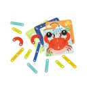 TOOKY TOY Puzzle na podstavci PINS Creative