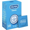 DUREX Classic 18 kusov Klasické kondómy