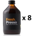 Čerstvá káva Presso/pomarančový džús 315ml x8 ks OBAL