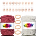 Macrama Kit Botton String 2 ks 26 prvkov