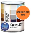 BAKRYLEX paint hračky na detské ihrisko MAT 0,7 OCHRA PLN