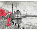 Súprava krížikového vyšívania Istanbul 30x40 8049