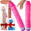 RUŽOVÝ VEĽKÝ SEX VIBRATOR REALISTICKÝ PENIS RAŇAJKY PRE ORGAZMY + GÉL ZADARMO