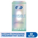 Tenké kondómy DUREX Invisible Close Fit B