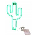 LED NEON CACTUS USB/BATTERY lampa ako DARČEK