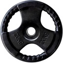 Odlievaná Fitness olympijská doska 20kg Fi 50mm