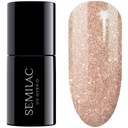 349 SEMILAC HYBRID POLISH VANILKA GLITRKY 7ML