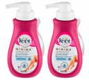 VEET MINIMA depilačný krém pre CITLIVÚ PLEŤ s aloe SET 2x 400ml