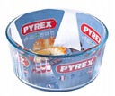 Pyrex hlboká forma na suflé, bábovku, tortu, 21 cm