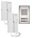 Commax 2-FAMILY interkom DR-201AG 12V 2 vstupy