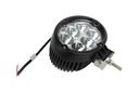 LED pracovná lampa, oválna, hrubá, 60W LED