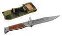 POĽOVNÍCKY Nôž AK47 BAYONET VOJENSKÉ Púzdro 34cm K47