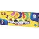 Plagátové farby Astra 12 farieb 10 ml 83115902