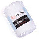 MACRAME šnúra YarnArt MACRAME COTTON biela 751