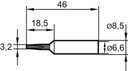 Spájkovací hrot, dláto, 0832EDLF 3,2mm SB Ersa