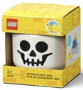 LEGO KONTAJNER S MALOU HLAVOU SKELETOR HALLOWEENSKÝ SKELET