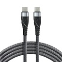 EverActive USB-C kábel USB-C 1m CBB-1PDG 3A 60W