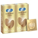 Durex kondómy 20 ks Real Feel SET