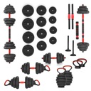 SET Činky, bitúmenové dosky 20KG HMS SGN120 PRO SET 6V1