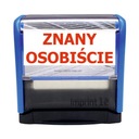 Známka OSOBNE ZNÁME rôzne farby odleskov Trodat Imprint 8911