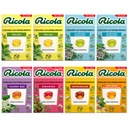 Ricola sada bylinkových cukríkov, mix príchutí, 8x27,5g