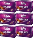 Čaj Earl Grey čierny vo vrecúškach Loyd 80ks x6