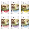 RAW PALEO PUPPY mokré krmivo pre šteniatka, mix príchutí 6x400g