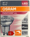 LED žiarovka PAR16 8,3W 80W 575lm GU10 36 st. Osram