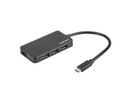 Rozbočovač USB 4 porty Hodvábny USB 3.0 Black U