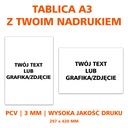 PVC DOSKA, rozmer A3 - VAŠA TLAČ! | KVALITA!