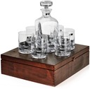 Whisky set KROSNO Legend 6+1 v krabičke