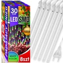 METEOROVÉ LED LAMPY SNEH PADAJÚCI CILS VIANOČNÉ OSVETLENIE 30 CM IP44