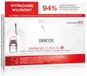 Liečba vypadávania vlasov Vichy dercos aminexil