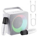 BEZDRÔTOVÝ MIKROFÓNOVÝ REPRODUKTOR SÚPRAVA BLUETOOTH KARAOKE PODPORA AUX/USB/TF