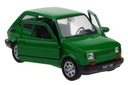 FIAT 126 P KOVOVÝ MODEL WELLY 1:32/39 ZELENÁ