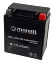 Moretti MTX7L-BS batéria 12V 7Ah ytx7l-bs