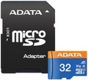 Micro 32GB microSD A-Data micro CL10 karta + adaptér