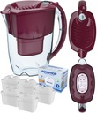 5x kartušový filter MAXFOR BRITA + džbán Cherry