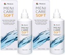 Menicon MENICARE SOFT roztoky na šošovky 2 x 360 ml + 2 nádoby