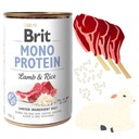 Brit Mono Protein Lamb Rice Jahňacia ryža 6x400g