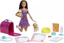 SET BARBIE MATTEL DOG ​​​​ADOPTION SET + BÁBIKA HKD86