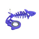 KEYRAMBIT KEYSPINNER Prívesok na kľúče Prívesok na kľúče FLEXI SHARK SET Galaxy Violet