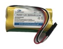 Batéria batérie 7,4 V 3500 mAh li-iónové káble