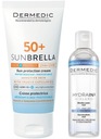 Dermedic Sunbrella ochranný pleťový krém na kapilárnu pokožku SPF50+ 50 ml