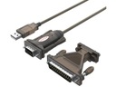 USB - RS232/LPT adaptér UNITEK 1,5 m