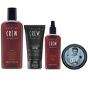 American Crew Fiber pomáda 85g + šampón 250ml + sprej 100ml + gél 150ml